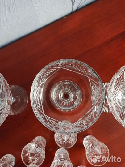 Стопки хрустальные СССР