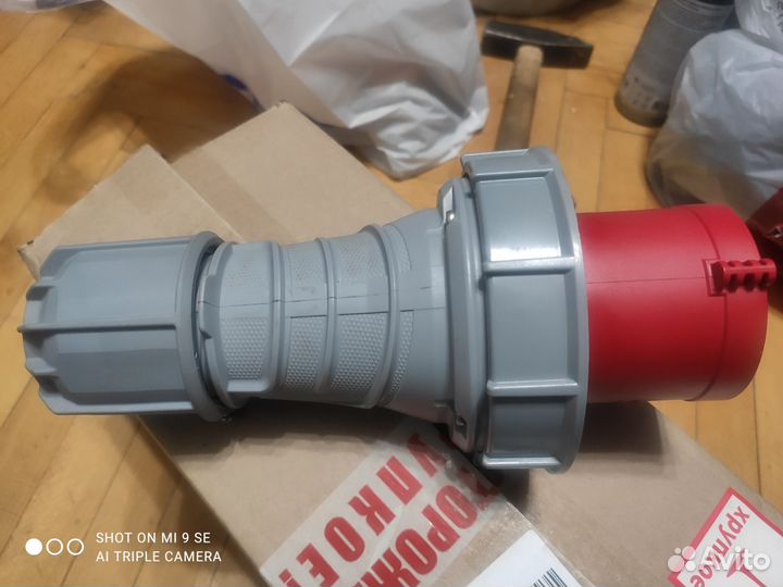 Кабельная вилка(папа) 63 А