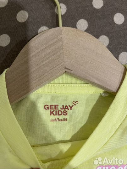 Футболка укороченная 3-4года