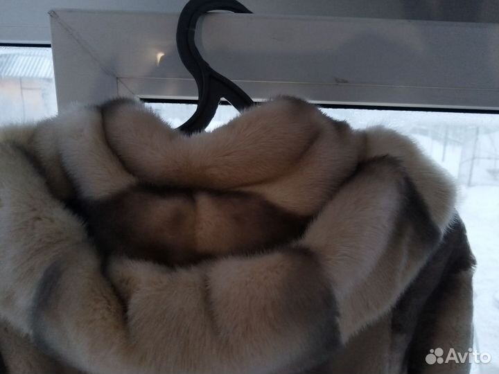 Шуба из меха бобра