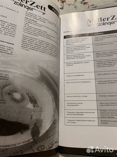 Книга к посуде Miller Zett Zolinger