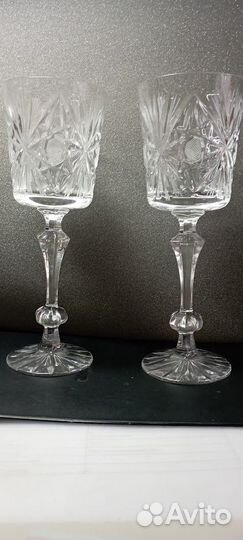 Хрустальные бокалы СССР