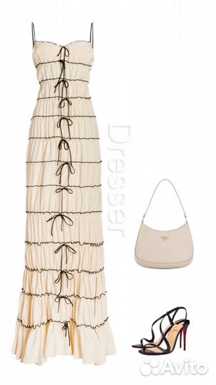 Платье длинное mirror palais