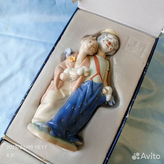 Фарфор Lladro. Коллекционные фигурки Клоунов