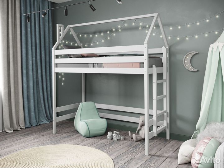 Кровать чердак детская