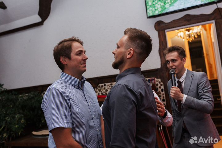 Ведущий на 1-2 часа. Экономно и с видео