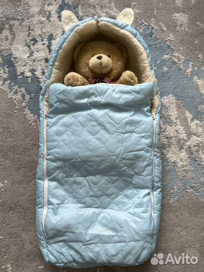 Конверт меховой для коляски