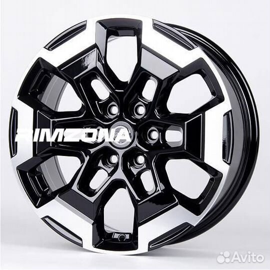 Литые диски в стиле Nissan R17 6x114.3 srt