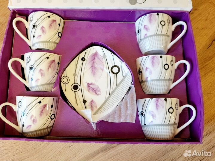 Новый кофейный сервиз на 6 персон