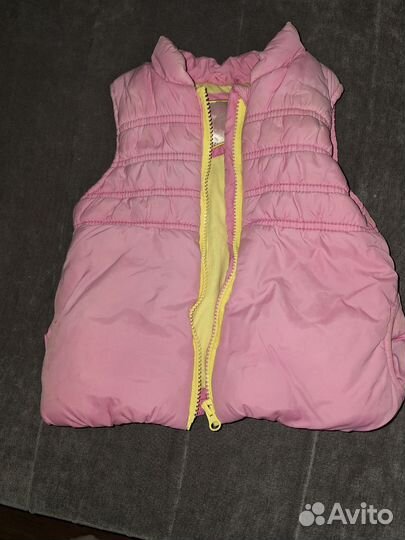 Жилетка для девочки 80