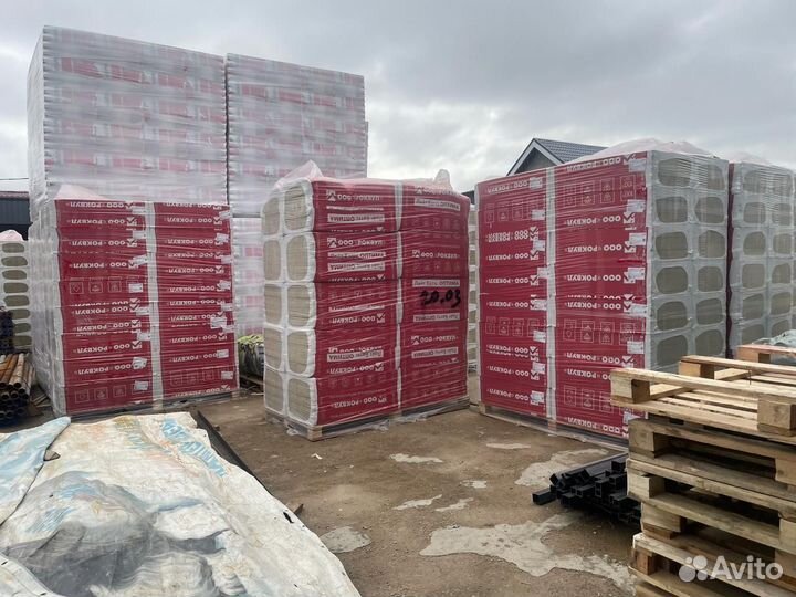 Rockwool Лайт Баттс Скандик 100 мм