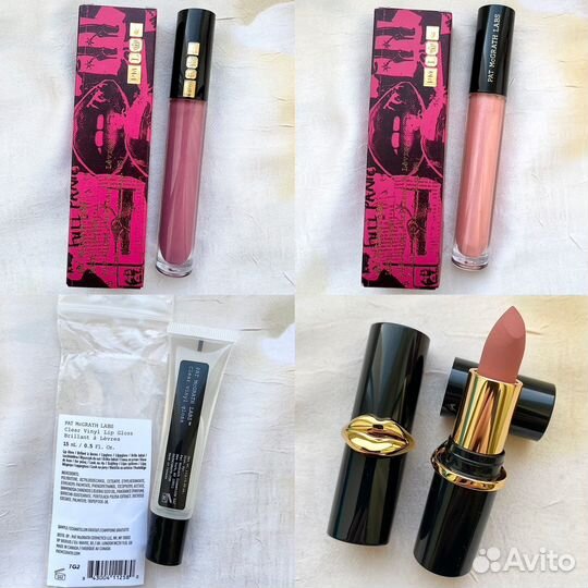 Помады / блески Hourglass,Pat McGrath,Rose Inc итд