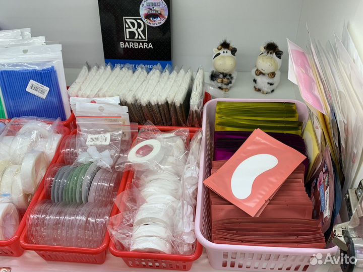 Ремувер для снятия ресниц, пинцеты