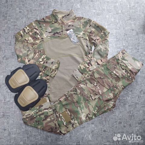 Тактический боевой костюм Комбат мох/мультикам