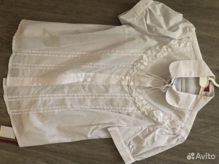 Блузка школьная новая 164/88