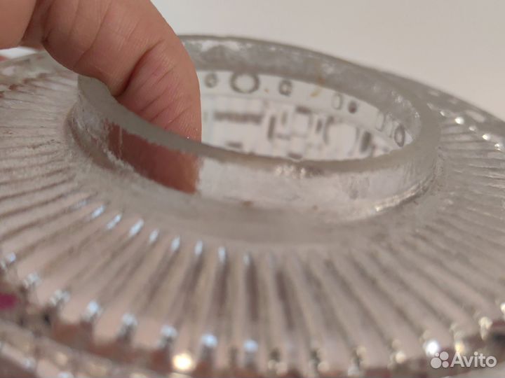 Плафон для люстры стекло