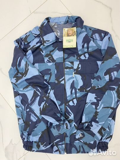 Камуфляж летний синий (кукла ) Покров