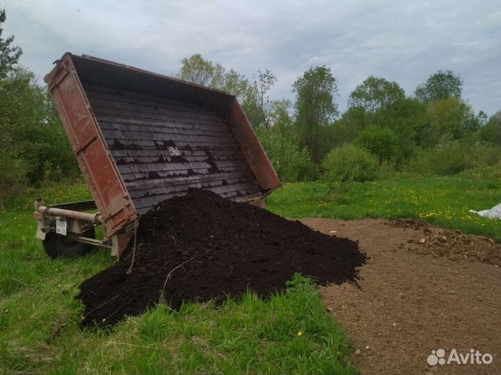 Доставлю навоз, песок, пгс