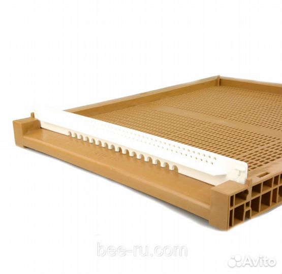 Заградитель летка 2-позиционный (пластик, белый, N