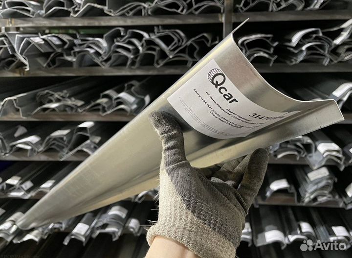 Порог правый Chery QQ6 (S21) 2006-2010 (1мм)