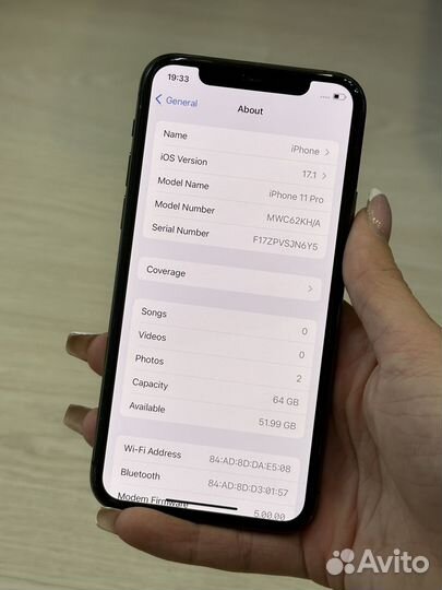 iPhone 11 Pro, 64 ГБ