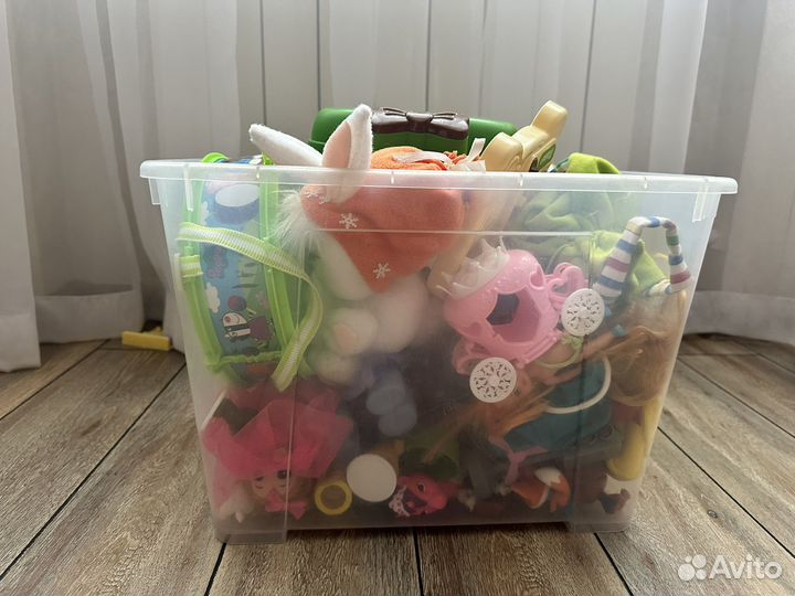 Игрушки пакетом