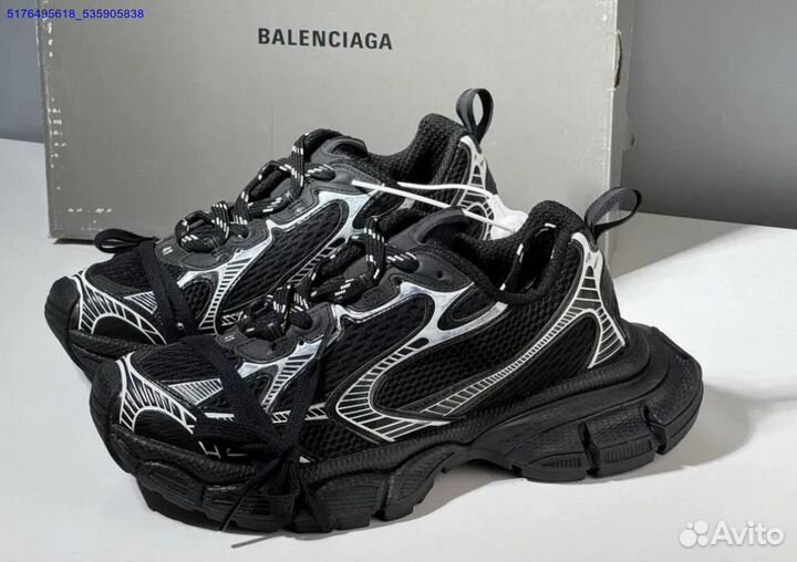 Кроссовки Balenciaga 3xl black-white (Арт.52455)