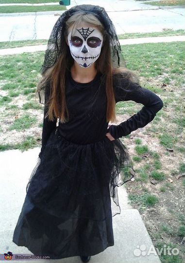 Хэллоуин. Костюмы для девочек 3-9 лет напрокат