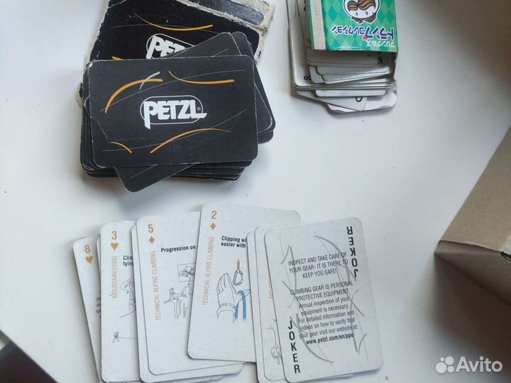 Карты игральные Petzl для альпинистов