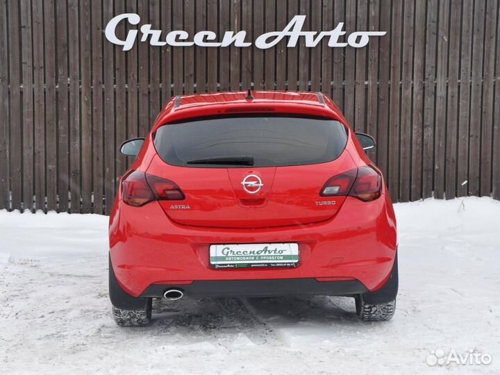 Opel Astra 1.4 AT, 2011, 213 422 км