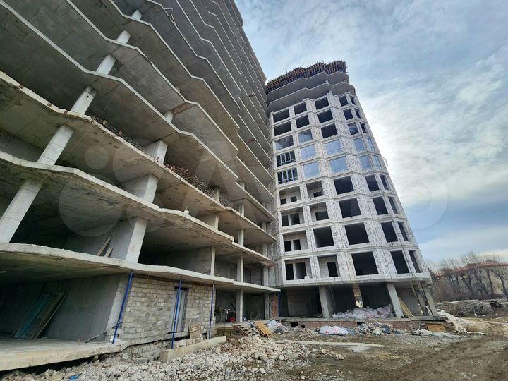 2-к. квартира, 66 м², 7/13 эт.