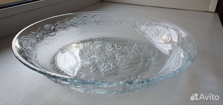 Блюдо 30см стекло