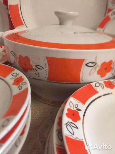 Сервиз столовый Хайта Сервиз чайный «Бабочка»