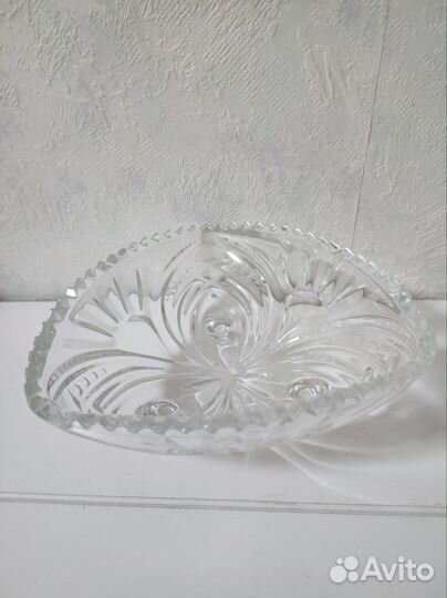 Салатник СССР хрусталь