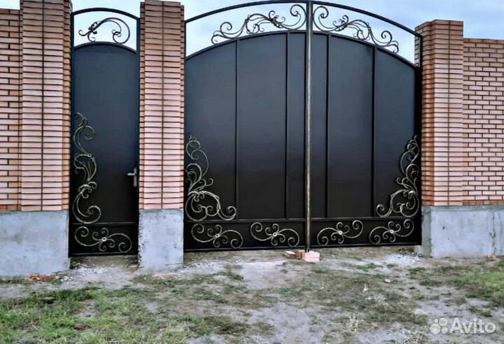 Кованые ворота