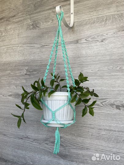 Подвес для цветов макраме