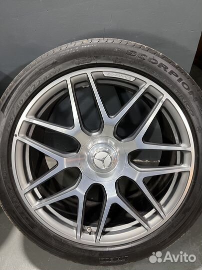 Диски R22 на G - class G63 AMG оригинал кованые