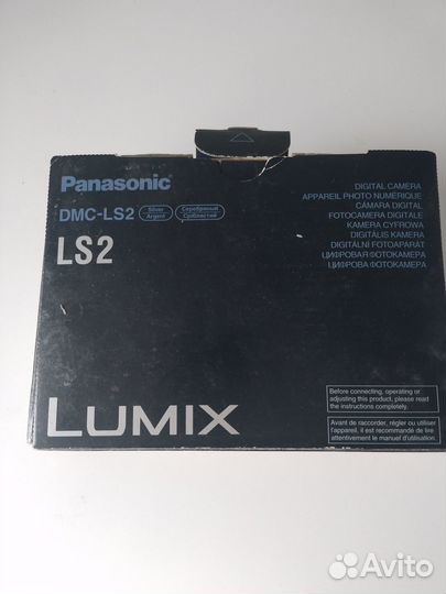 Фотоаппарат panasonic Lumix DMS-LS2