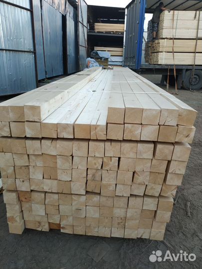 Брус камерной сушки строганный