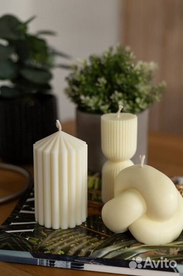 Свечи интерьерные