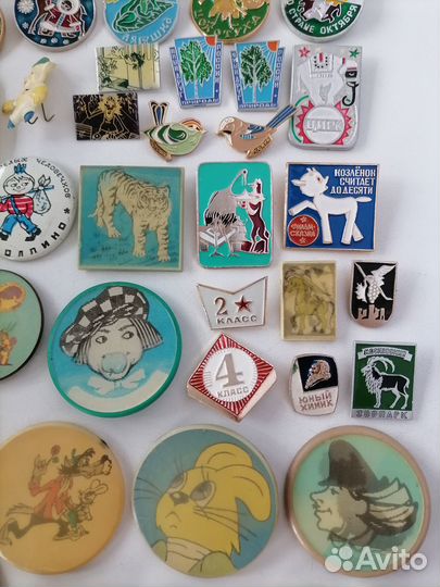 Значки детские СССР