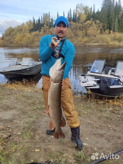 Рыбаловный тур по таёжной реке Демьянка