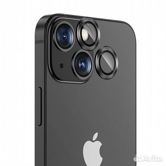 Benks Стекла на камеру iPhone 14 14 Plus Черный
