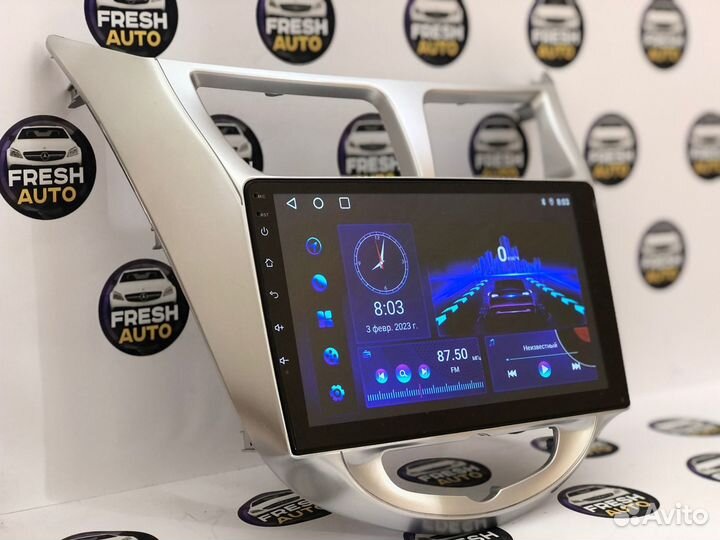 Магнитола Android Hyundai Solaris 1