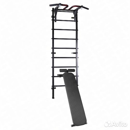 Шведская стенка PL-6 (турник+скамейка)