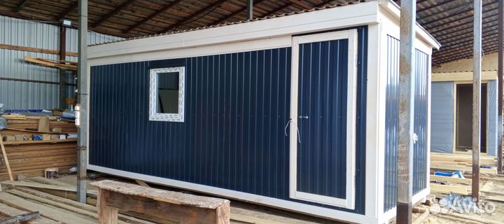 Бытовка дачная новая утепленная 6м