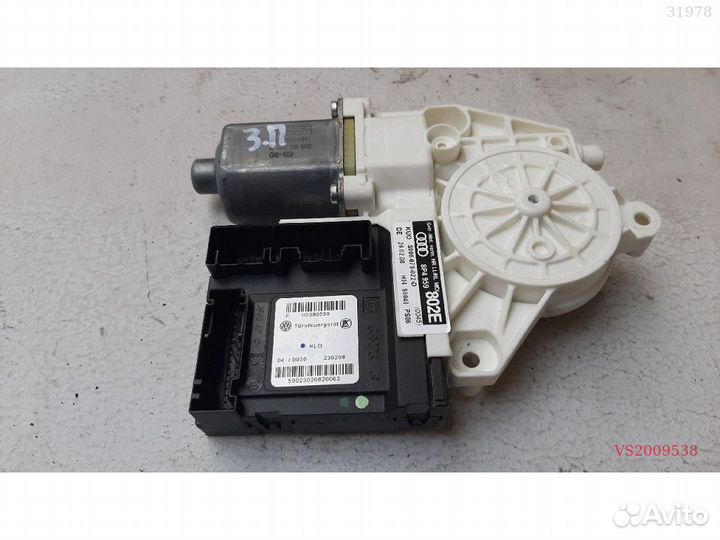 Мотор стеклоподъемника audi A3 8P задний правый