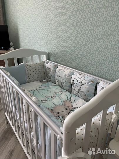 Комплект бортиков в кроватку