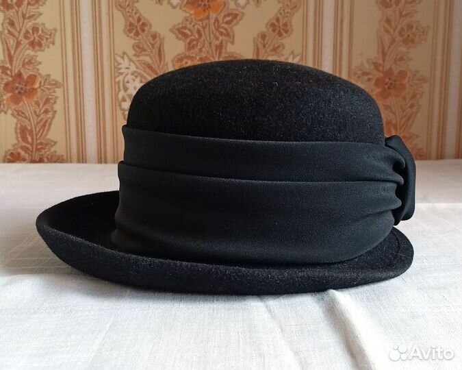 Шляпа фетровая женская