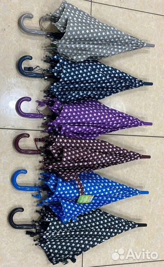 Зонт подростковый. Голубой остался